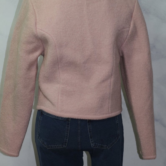 Carol Reed Pink Wool Jacket (6) - Picture 7 of 8